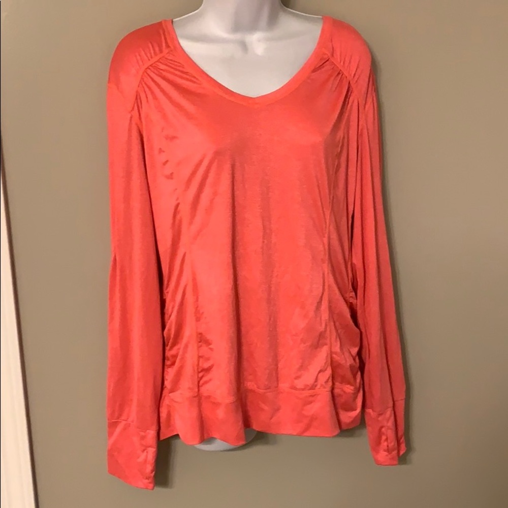 Orange shirt